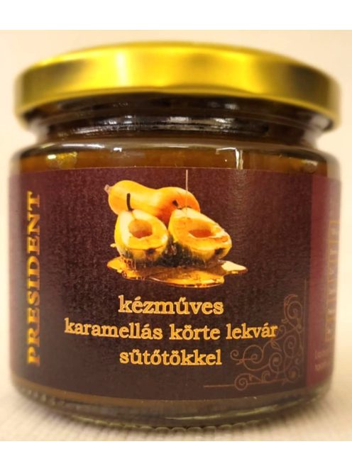 Kézműves Karamellás Körte Lekvár sütőtökkel 240gr