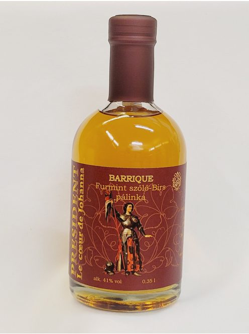 Barriqie Furmint szőlő-Birs pálinka 0,35l 41%vol