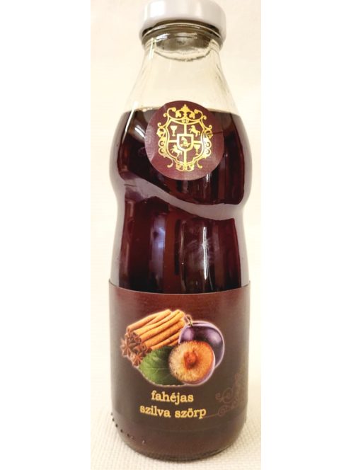 Kézműves Fahéjas Szilva Szörp 0,5l