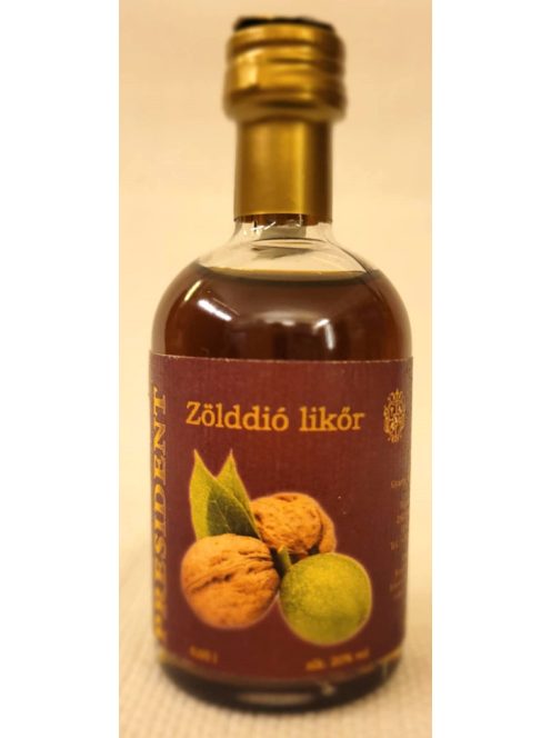 Zölddió likőr 0,05l 20%vol