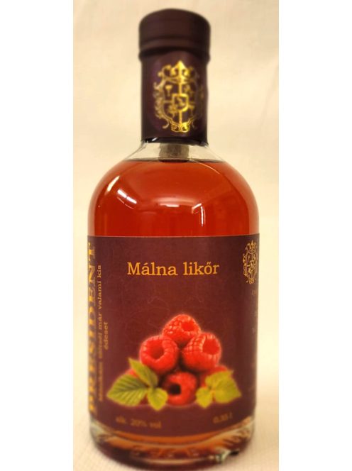Málna likőr /Mónikám Töltsél már valami kis édeset/ 0,35l 20%vol
