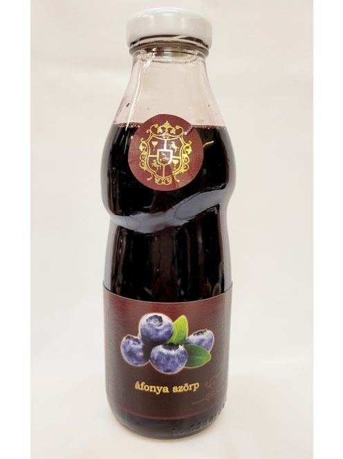 Áfonya szörp 0,5l