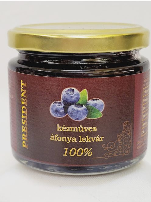 Áfonya Lekvár 100% – 210g