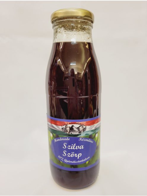 Szilva Szörp 0,5l – Természetesen gazdag ízvilág