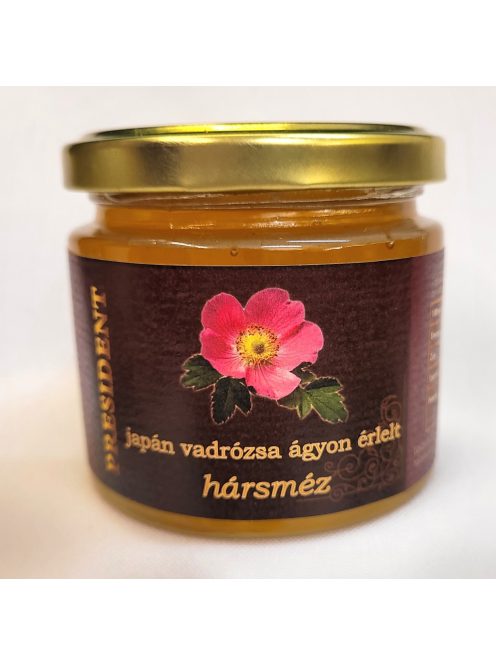 Japán Vadrózsa ágyon érlelt hársméz 250gr